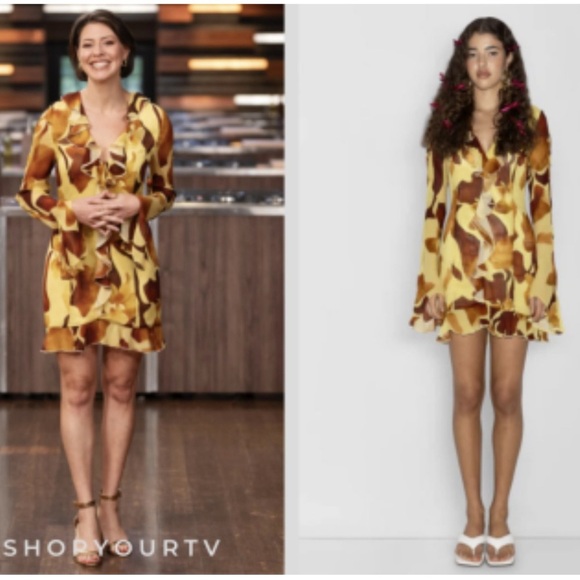 THE WOLF GANG Rhapsody Mini Dress NEW - Picture 12 of 16